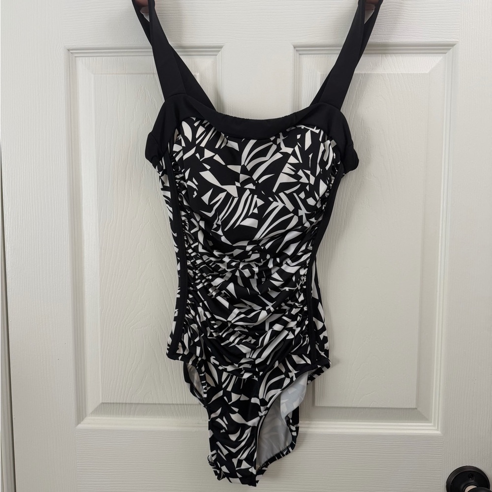 INC International Concepts Monochrome swimsuit